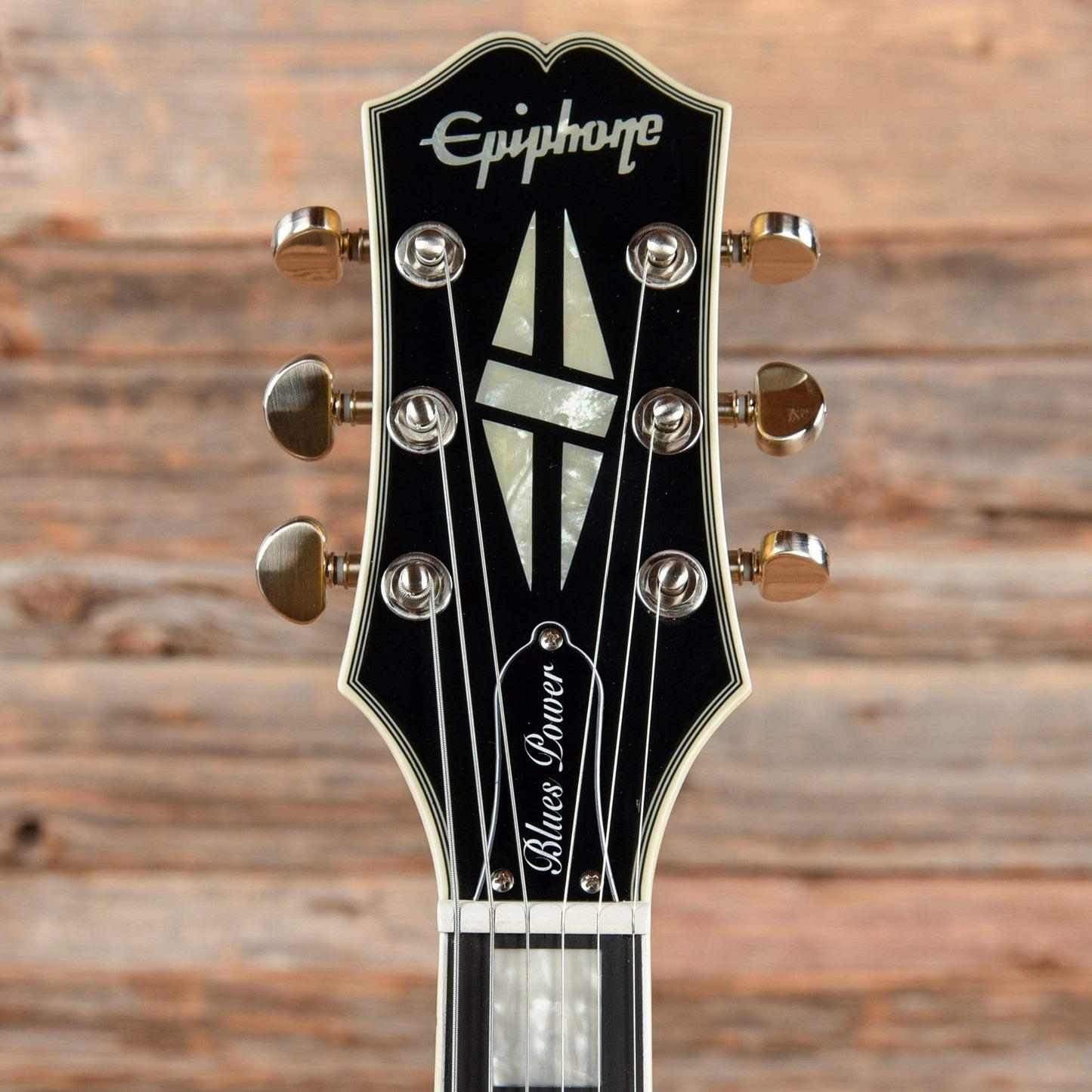Epiphone Jared James Nichols "Gold Glory" Les Paul Custom Double Gold Vintage Aged 2020 Electric Guitars / Solid Body