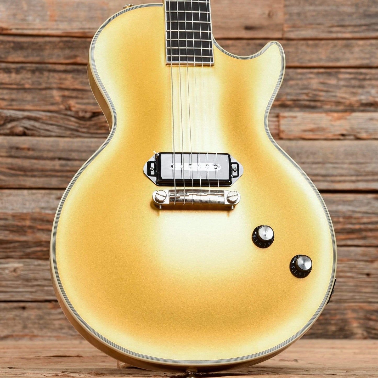 Epiphone Jared James Nichols "Gold Glory" Les Paul Custom Double Gold Vintage Aged 2020 Electric Guitars / Solid Body
