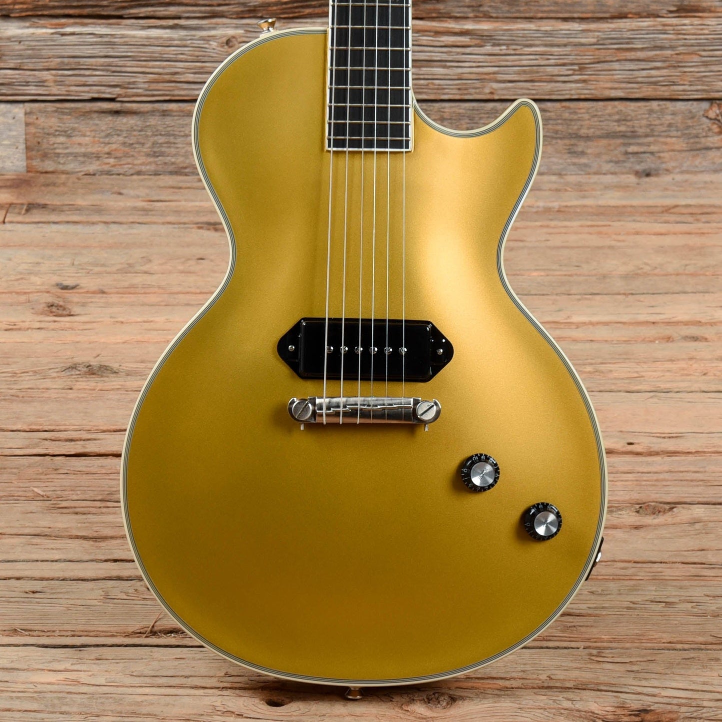 Epiphone Jared James Nichols "Gold Glory" Les Paul Custom Gold 2021 Electric Guitars / Solid Body