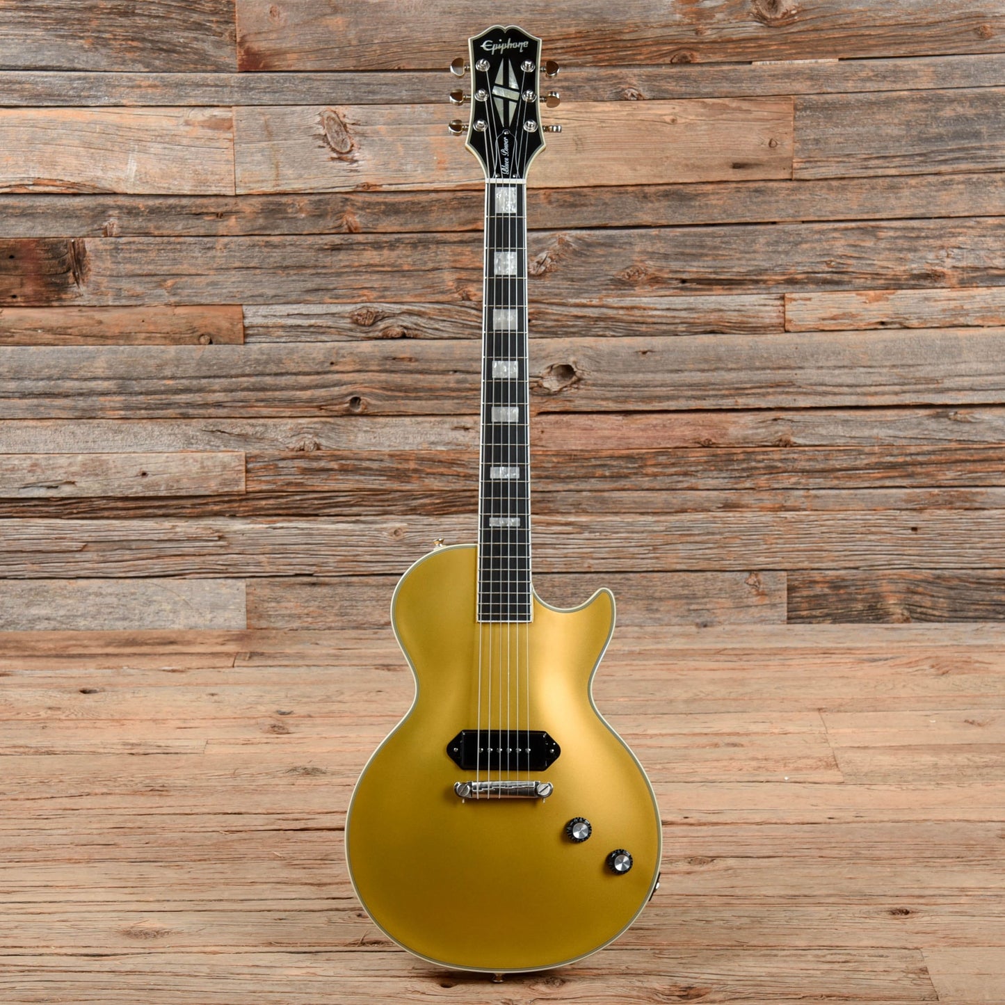 Epiphone Jared James Nichols "Gold Glory" Les Paul Custom Gold 2021 Electric Guitars / Solid Body