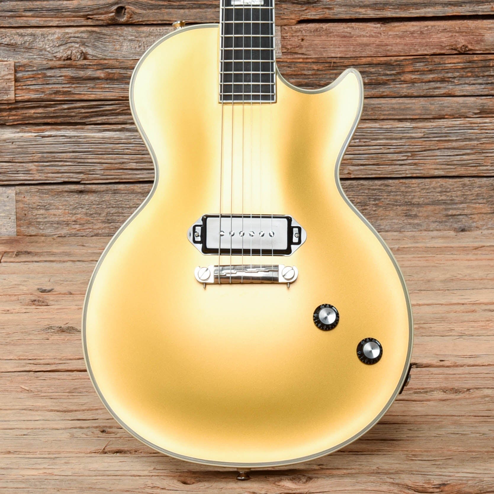 Epiphone Jared James Nichols "Gold Glory" Les Paul Custom Gold 2021 Electric Guitars / Solid Body