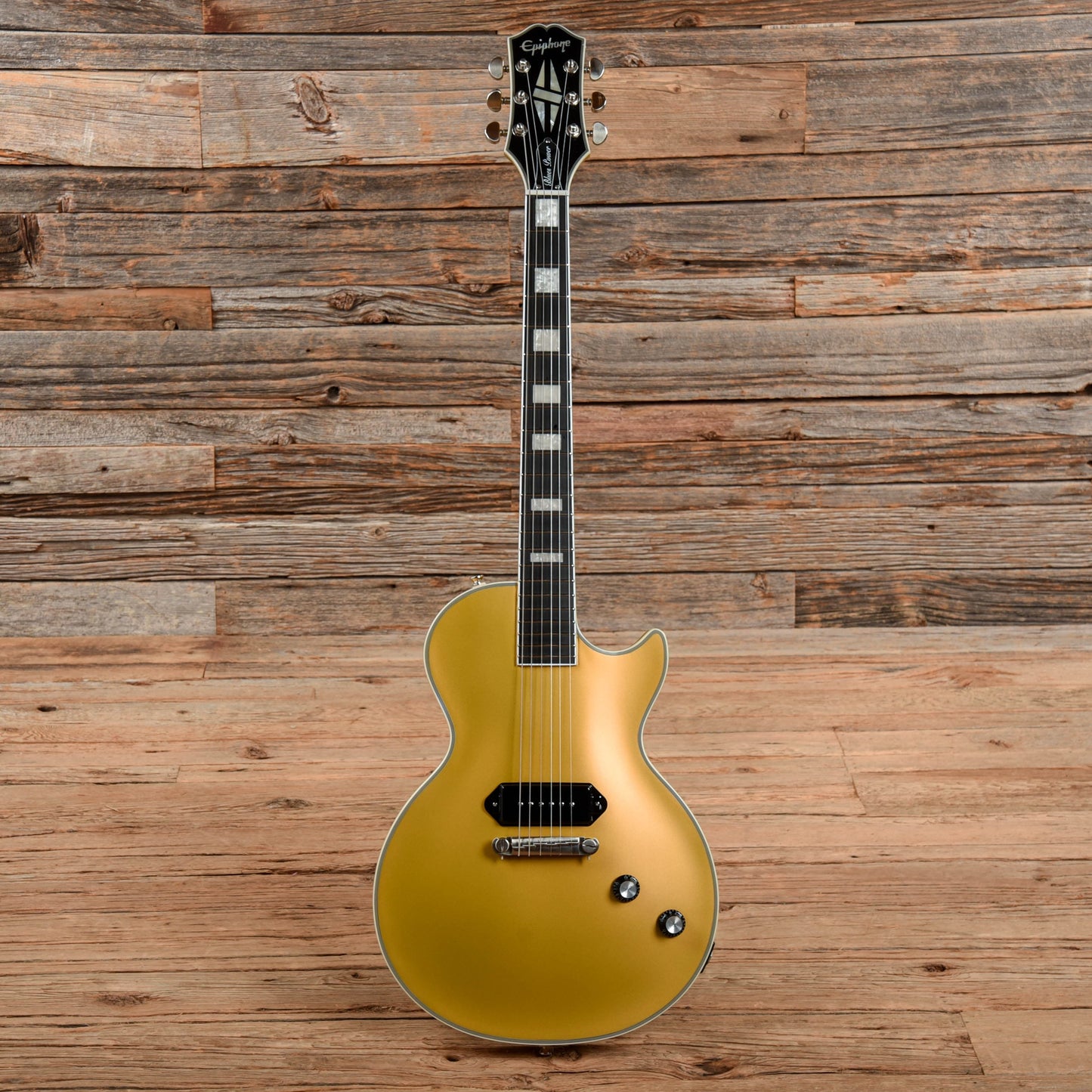 Epiphone Jared James Nichols "Gold Glory" Les Paul Custom Gold 2021 Electric Guitars / Solid Body