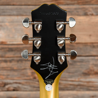 Epiphone Jared James Nichols "Gold Glory" Les Paul Custom Gold 2021 Electric Guitars / Solid Body