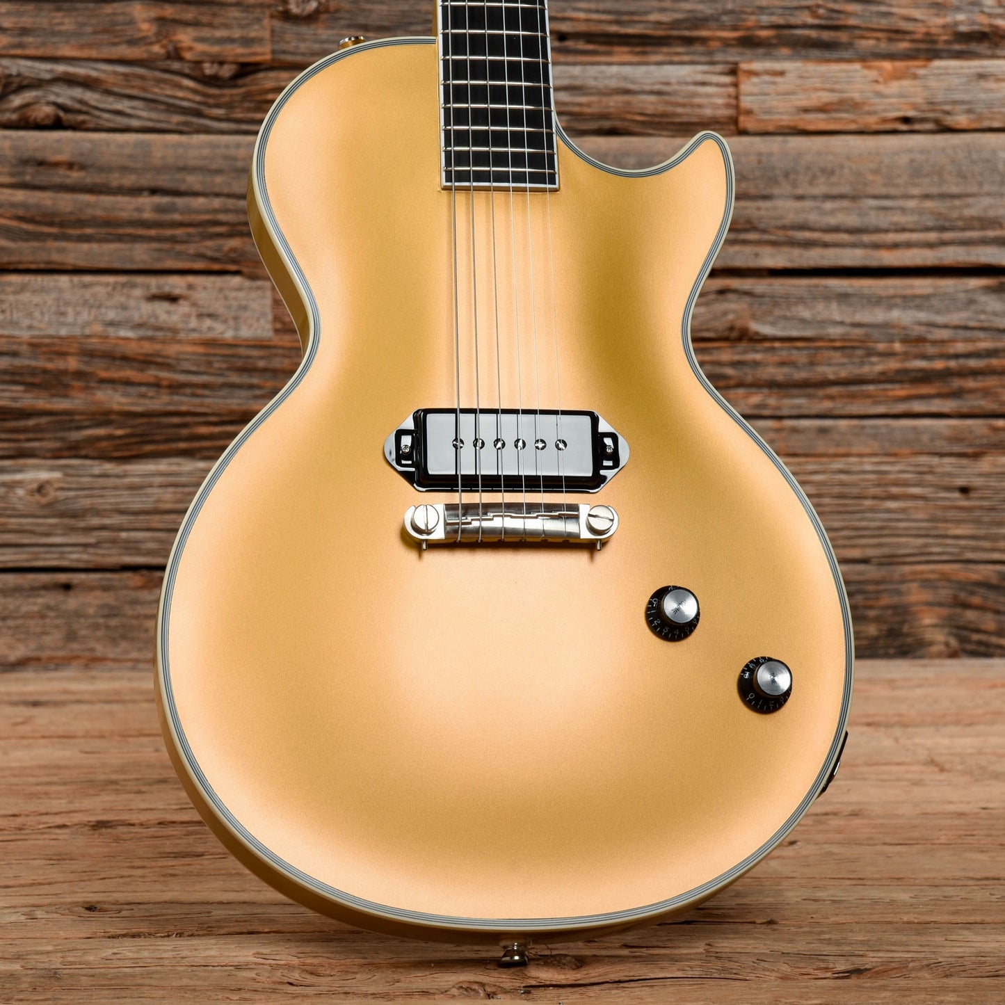 Epiphone Jared James Nichols "Gold Glory" Les Paul Custom Gold 2021 Electric Guitars / Solid Body