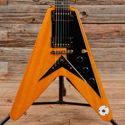 Epiphone Joe Bonamassa Signature '58 "Amos" Korina Flying V Natural 2017 Electric Guitars / Solid Body