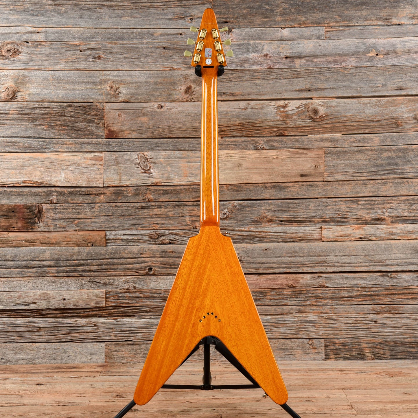 Epiphone Joe Bonamassa Signature '58 "Amos" Korina Flying V Natural 2017 Electric Guitars / Solid Body