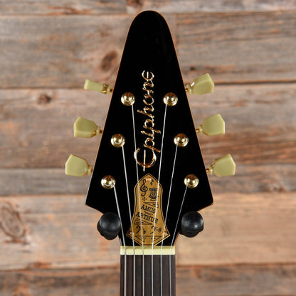 Epiphone Joe Bonamassa Signature '58 "Amos" Korina Flying V Natural 2017 Electric Guitars / Solid Body