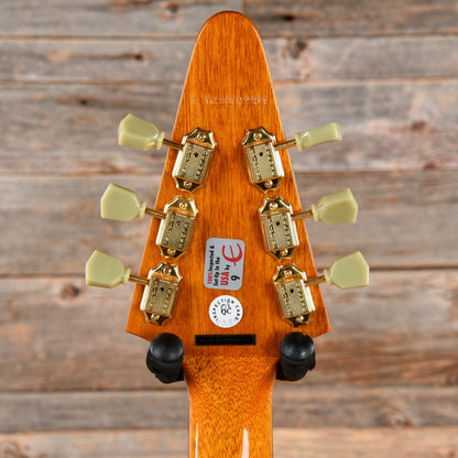 Epiphone Joe Bonamassa Signature '58 "Amos" Korina Flying V Natural 2017 Electric Guitars / Solid Body