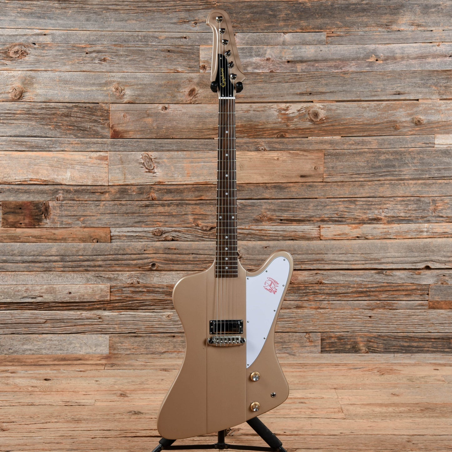 Epiphone Joe Bonamassa Signature "Treasure" Firebird I Polymist Gold Electric Guitars / Solid Body