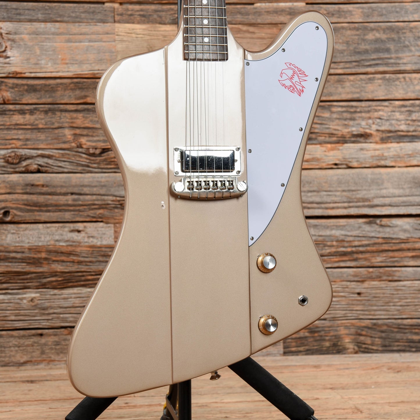 Epiphone Joe Bonamassa Signature "Treasure" Firebird I Polymist Gold Electric Guitars / Solid Body