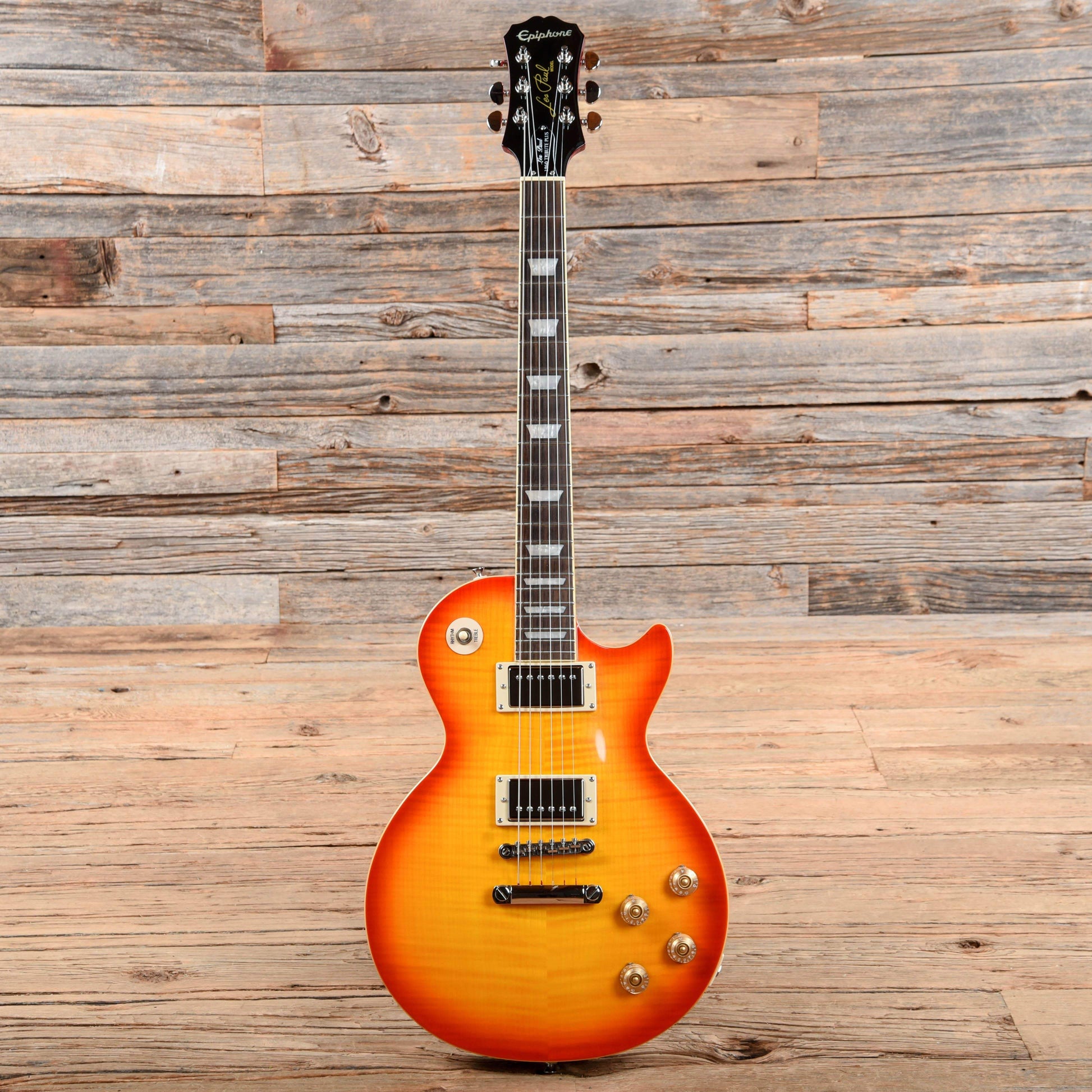 Epiphone Les Paul 1960 Tribute Plus Faded Cherry Sunburst 2015 Electric Guitars / Solid Body