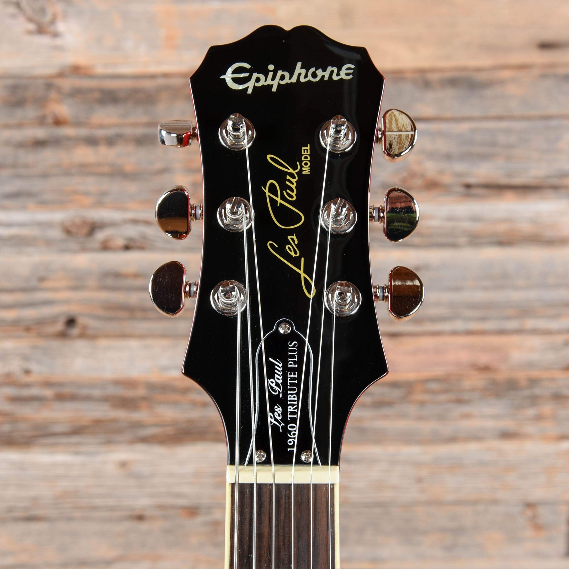 Epiphone Les Paul 1960 Tribute Plus Faded Cherry Sunburst 2015 Electric Guitars / Solid Body