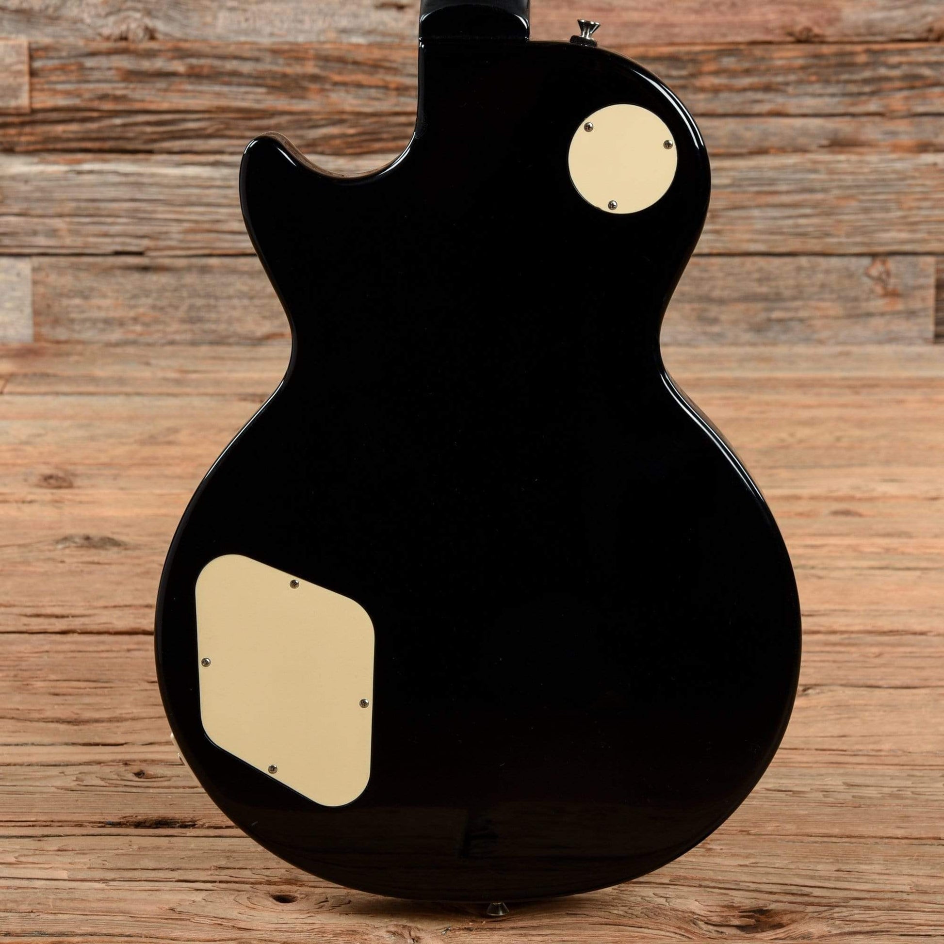 Epiphone Les Paul 1960 Tribute Plus Transparent Black 2012 Electric Guitars / Solid Body