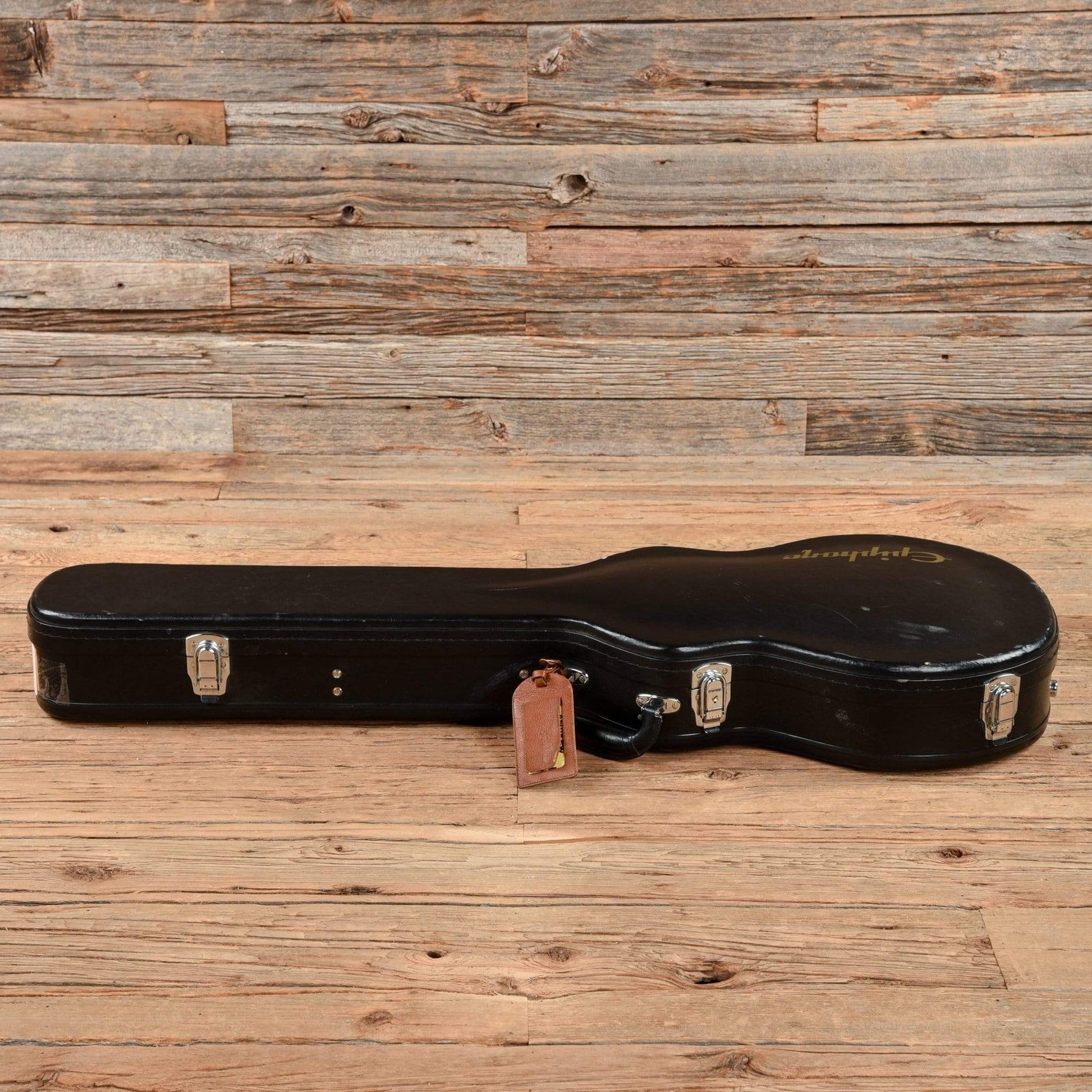 Epiphone Les Paul 1960 Tribute Plus Transparent Black 2012 Electric Guitars / Solid Body