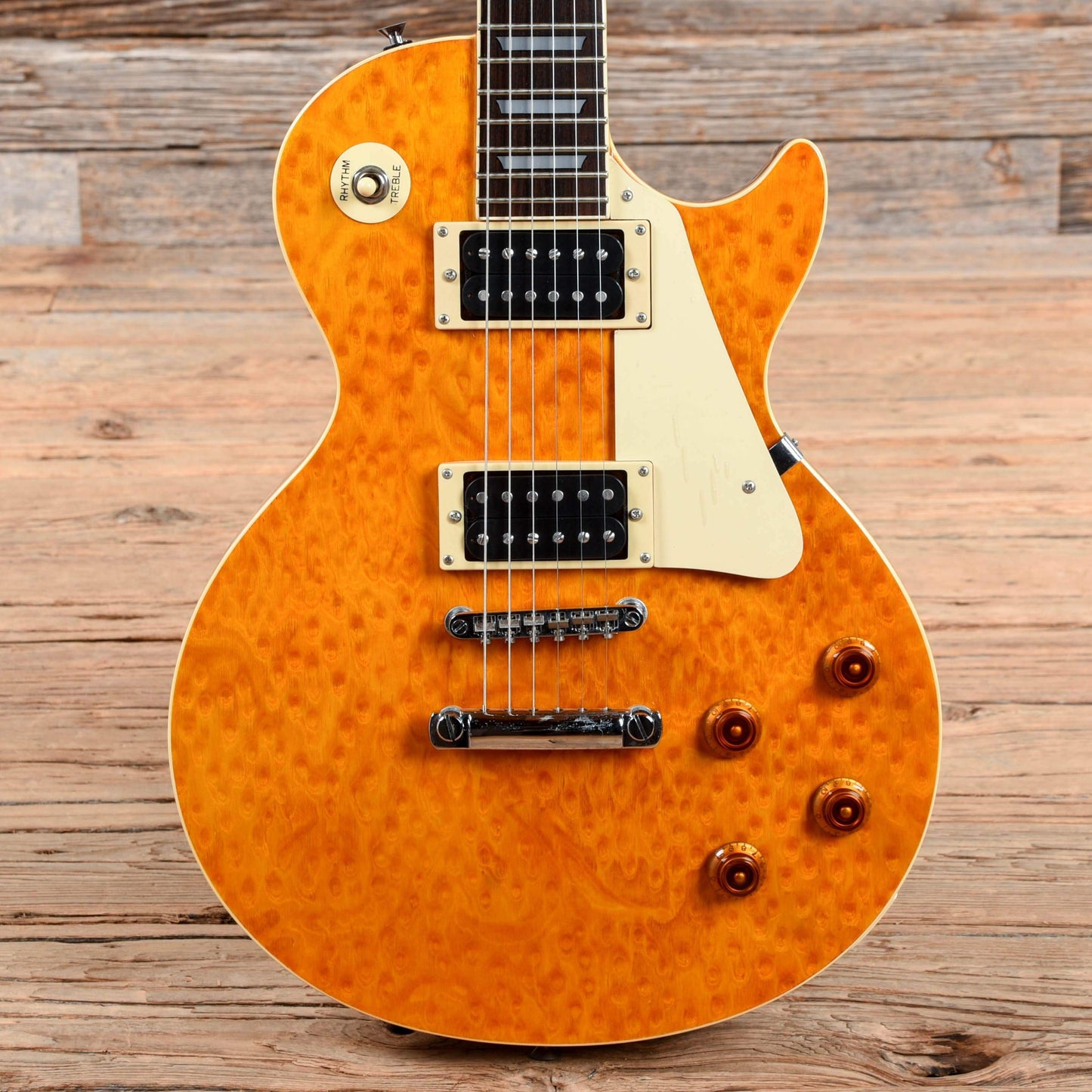 Epiphone Les Paul Classic Birdseye Amber 1994 Electric Guitars / Solid Body