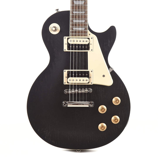 Epiphone Les Paul Classic Worn Worn Ebony Electric Guitars / Solid Body