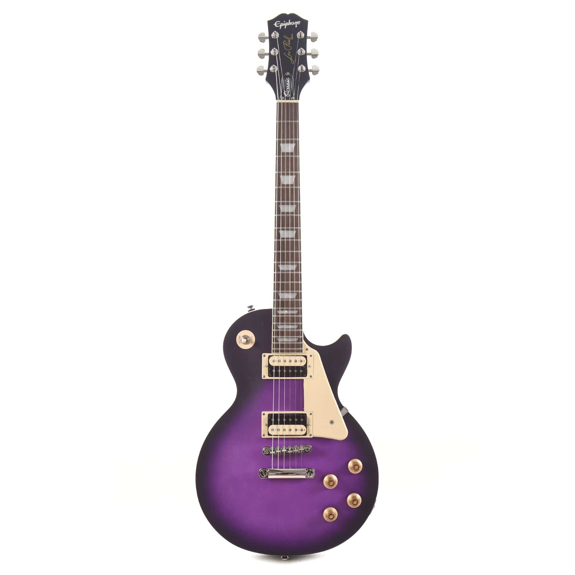 Epiphone Les Paul Classic Worn Worn Violet Purple Electric Guitars / Solid Body