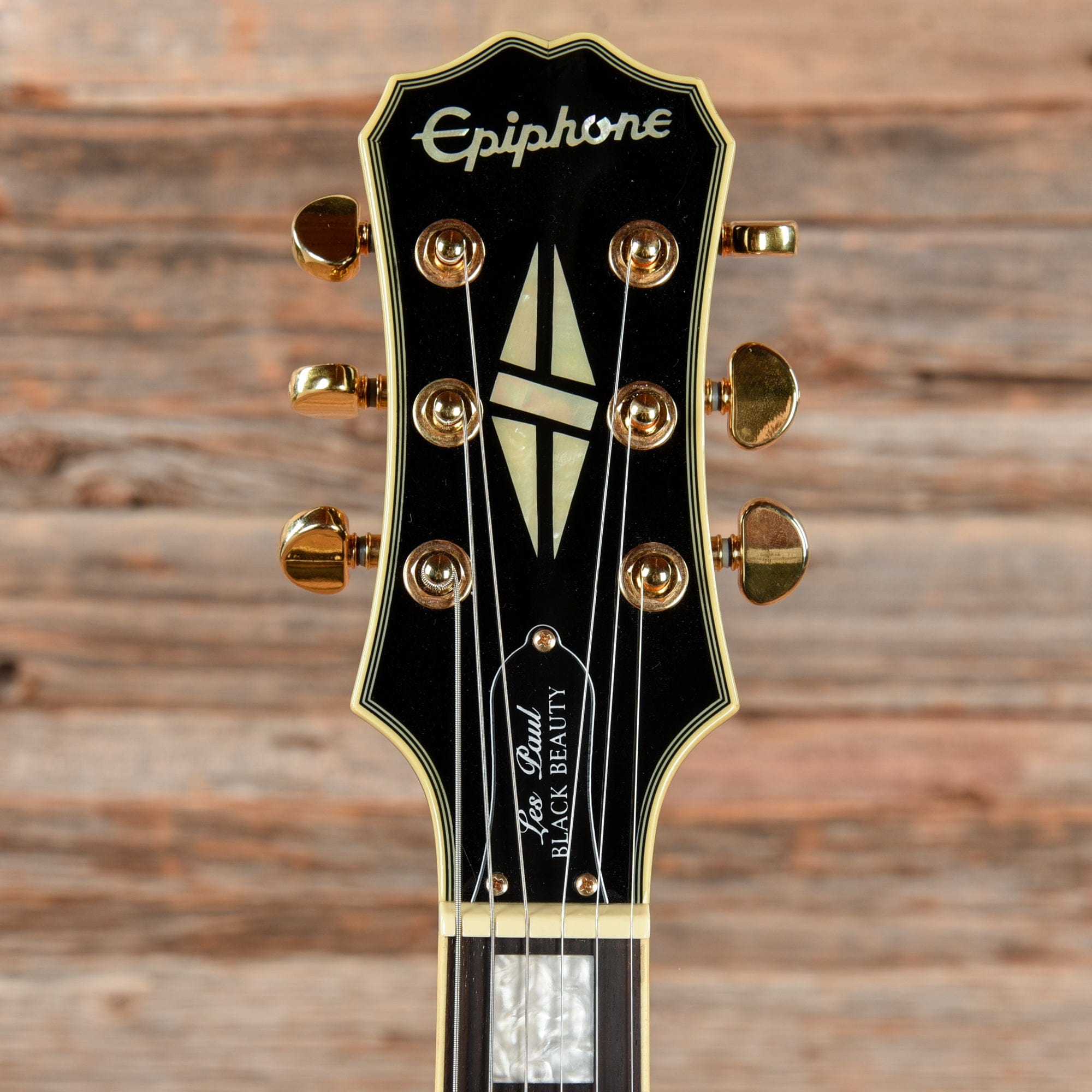 Epiphone Les Paul Custom Black Beauty 3Pickup Ebony 2014 Chicago