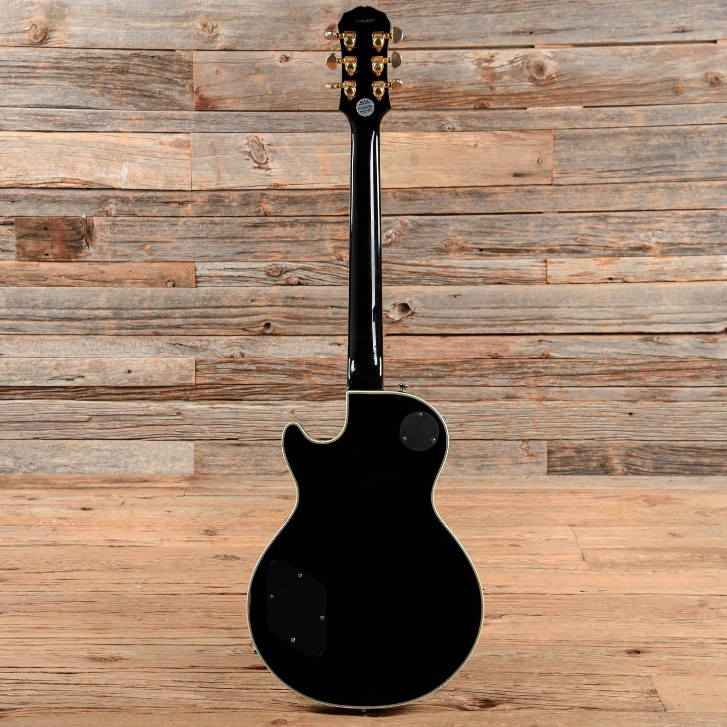 Epiphone Les Paul Custom Ebony 2005 Electric Guitars / Solid Body