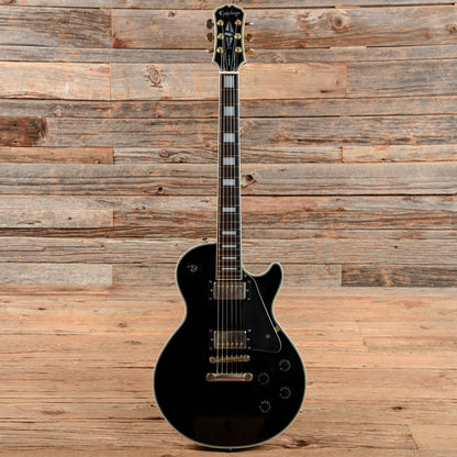 Epiphone Les Paul Custom Ebony 2005 Electric Guitars / Solid Body