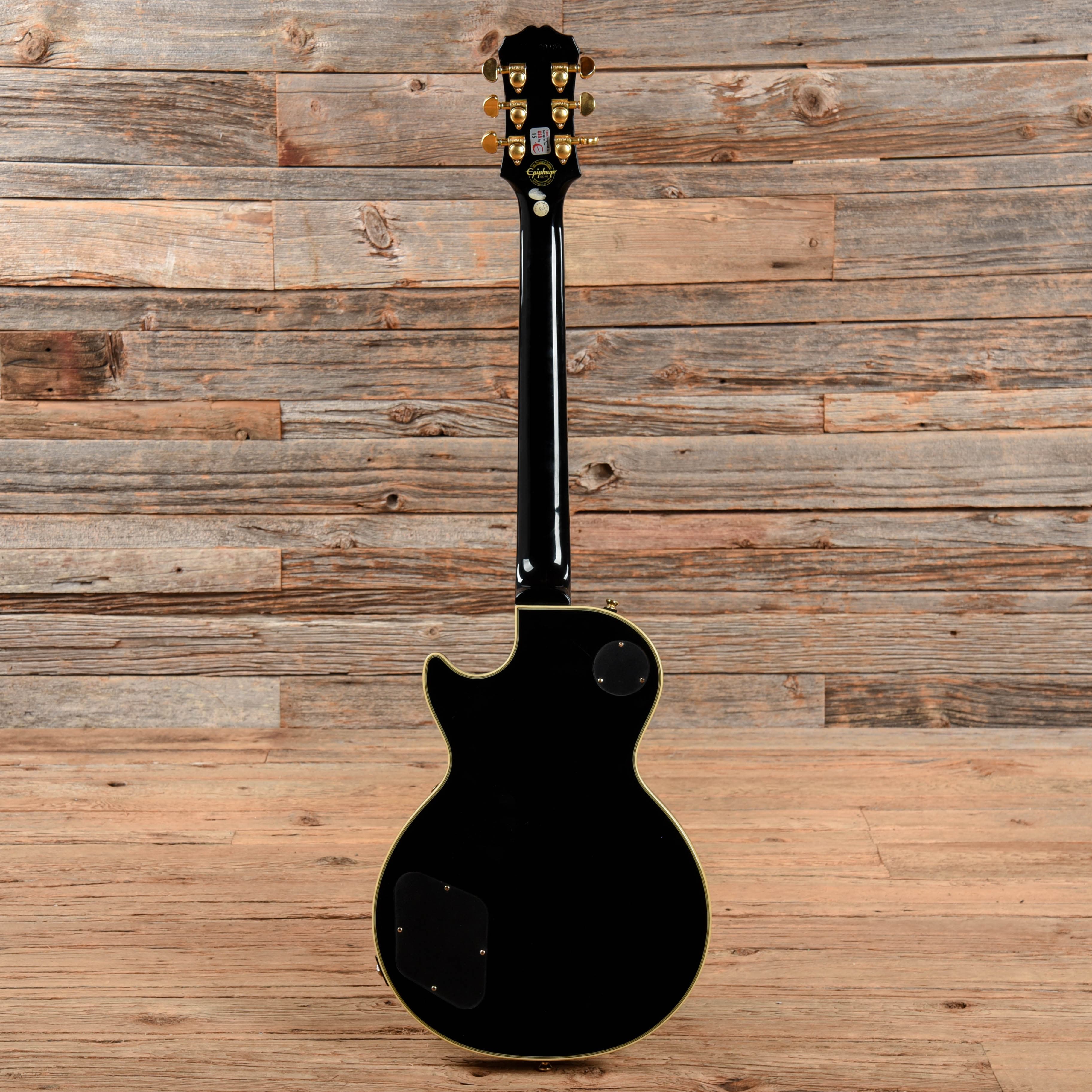 Epiphone Les Paul Custom Ebony 2018 Electric Guitars / Solid Body