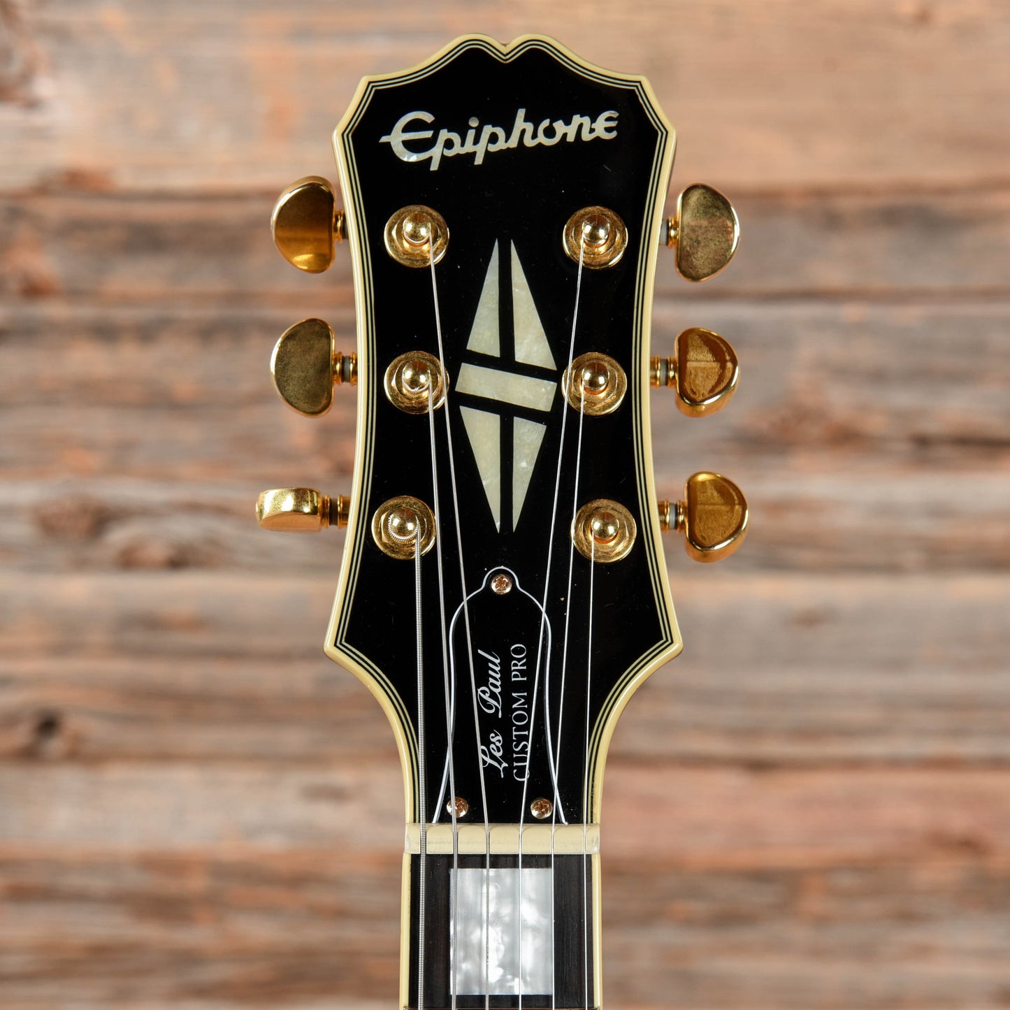 Epiphone Les Paul Custom Ebony 2018 Electric Guitars / Solid Body