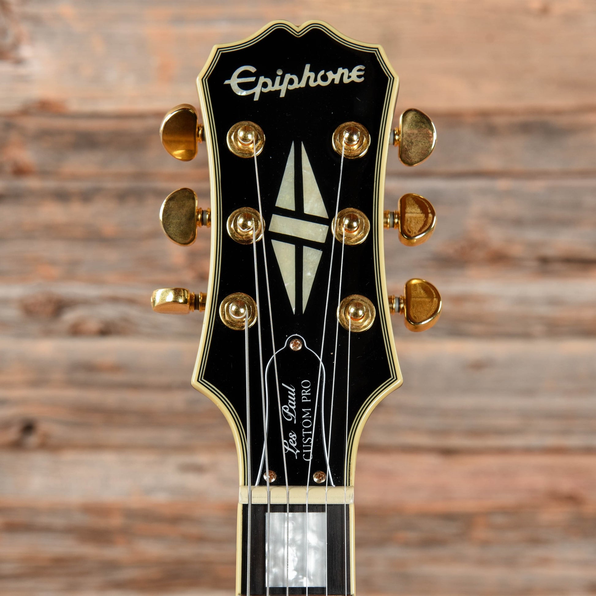 Epiphone Les Paul Custom Ebony 2018 Electric Guitars / Solid Body