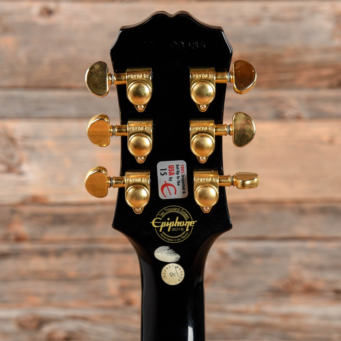 Epiphone Les Paul Custom Ebony 2018 Electric Guitars / Solid Body