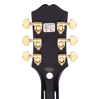 Epiphone Les Paul Custom Ebony Electric Guitars / Solid Body