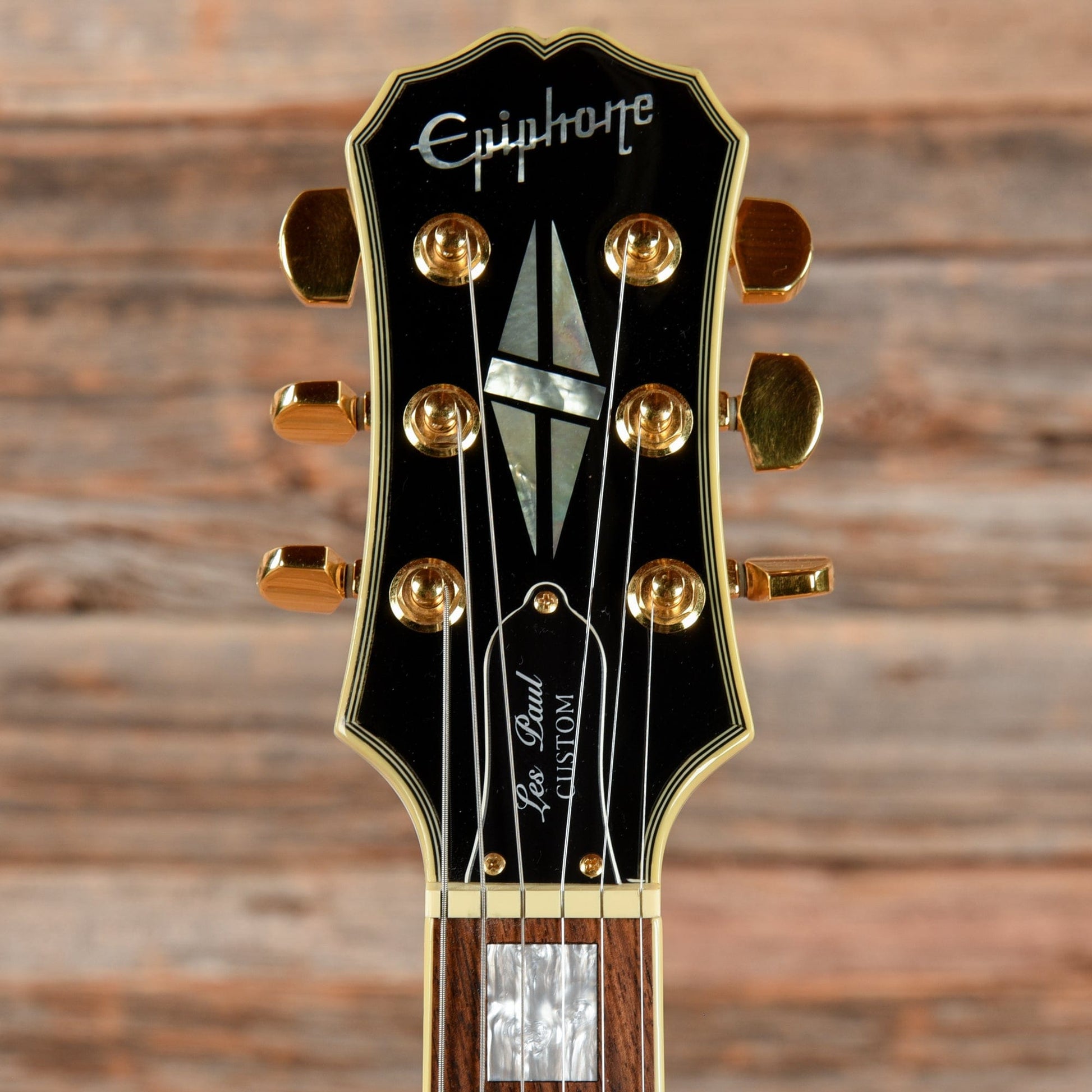 Epiphone Les Paul Custom Pro Alpine White 2005 Electric Guitars / Solid Body