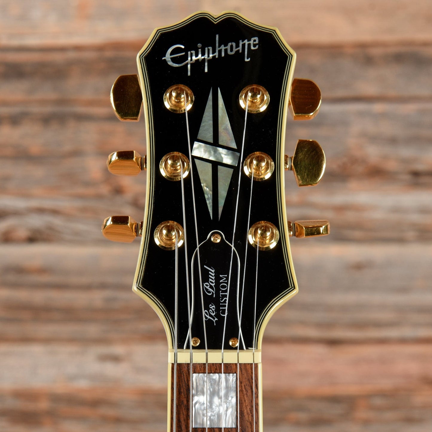 Epiphone Les Paul Custom Pro Alpine White 2005 Electric Guitars / Solid Body