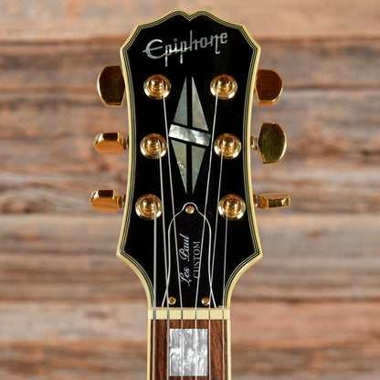 Epiphone Les Paul Custom Pro Alpine White 2005 Electric Guitars / Solid Body