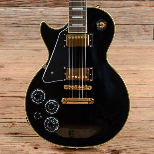 Epiphone Les Paul Custom Pro Ebony 2015 LEFTY Electric Guitars / Solid Body