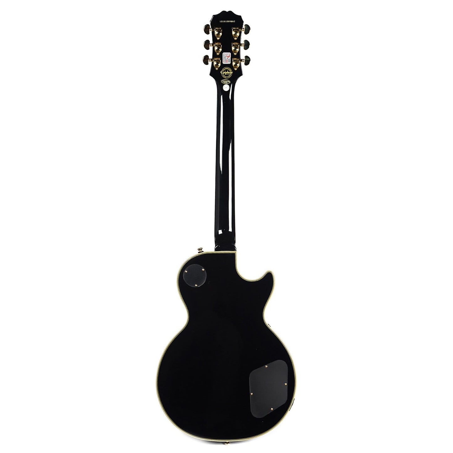 Epiphone Les Paul Custom Pro Left-Handed Ebony ProBuckers & Coil-Tap Electric Guitars / Solid Body