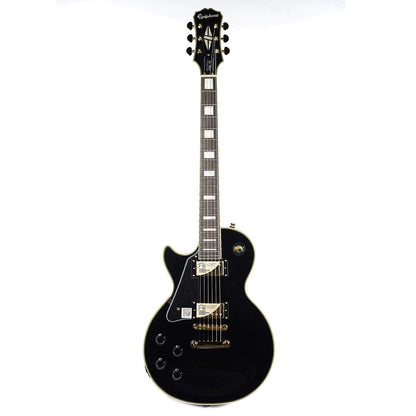 Epiphone Les Paul Custom Pro Left-Handed Ebony ProBuckers & Coil-Tap Electric Guitars / Solid Body