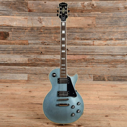 Epiphone Les Paul Custom Pro TV Pelham Blue 2013 Electric Guitars / Solid Body