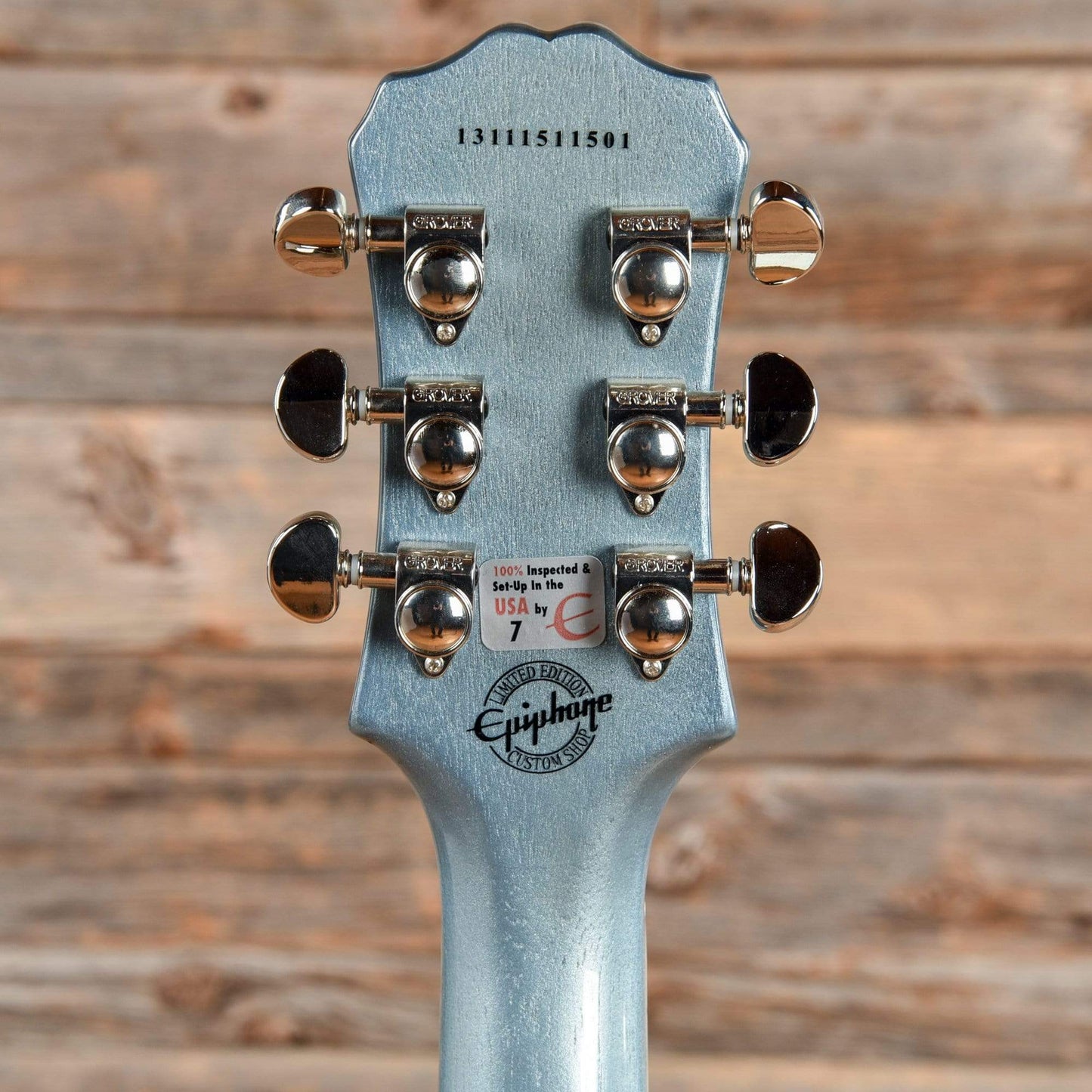 Epiphone Les Paul Custom Pro TV Pelham Blue 2013 Electric Guitars / Solid Body