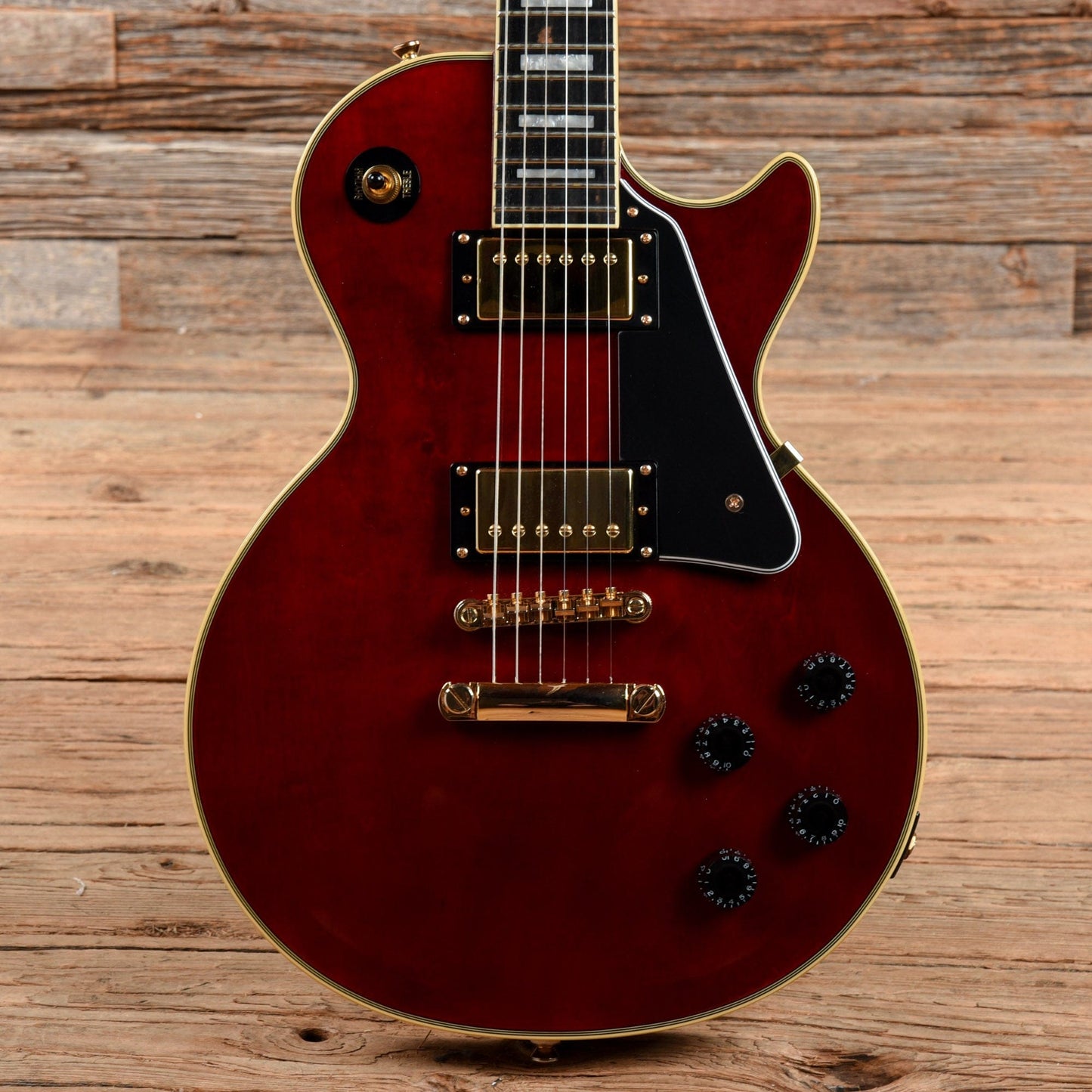 Epiphone Les Paul Custom PRO Wine Red 2017 Electric Guitars / Solid Body