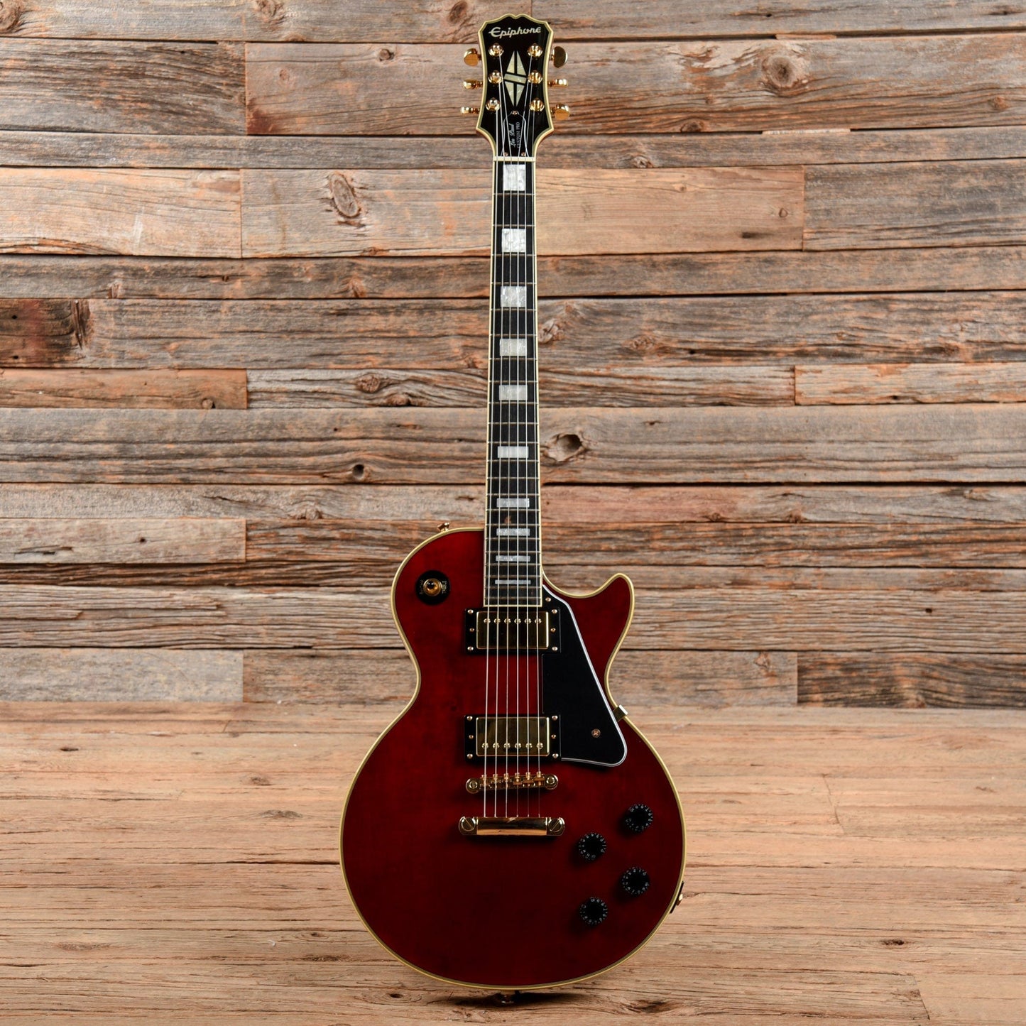 Epiphone Les Paul Custom PRO Wine Red 2017 Electric Guitars / Solid Body