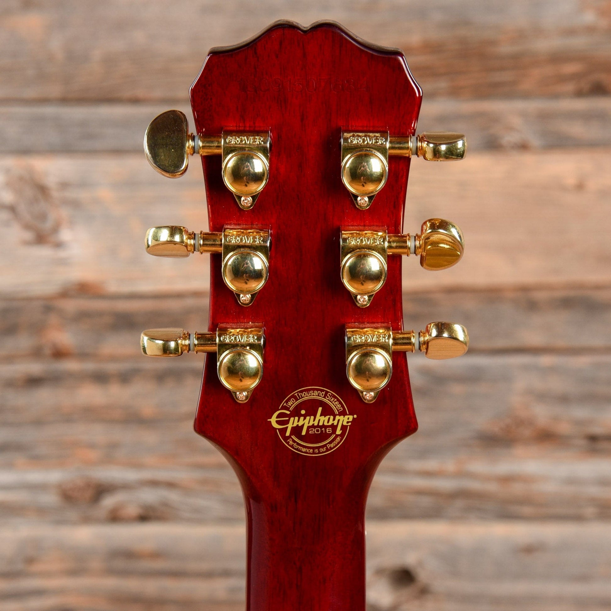 Epiphone Les Paul Custom PRO Wine Red 2017 Electric Guitars / Solid Body