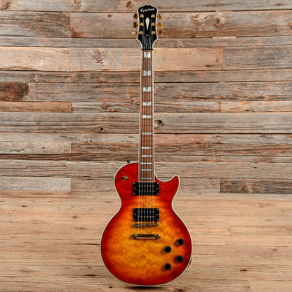 Epiphone Les Paul Custom Prophecy Plus GX Sunburst 2018 Electric Guitars / Solid Body