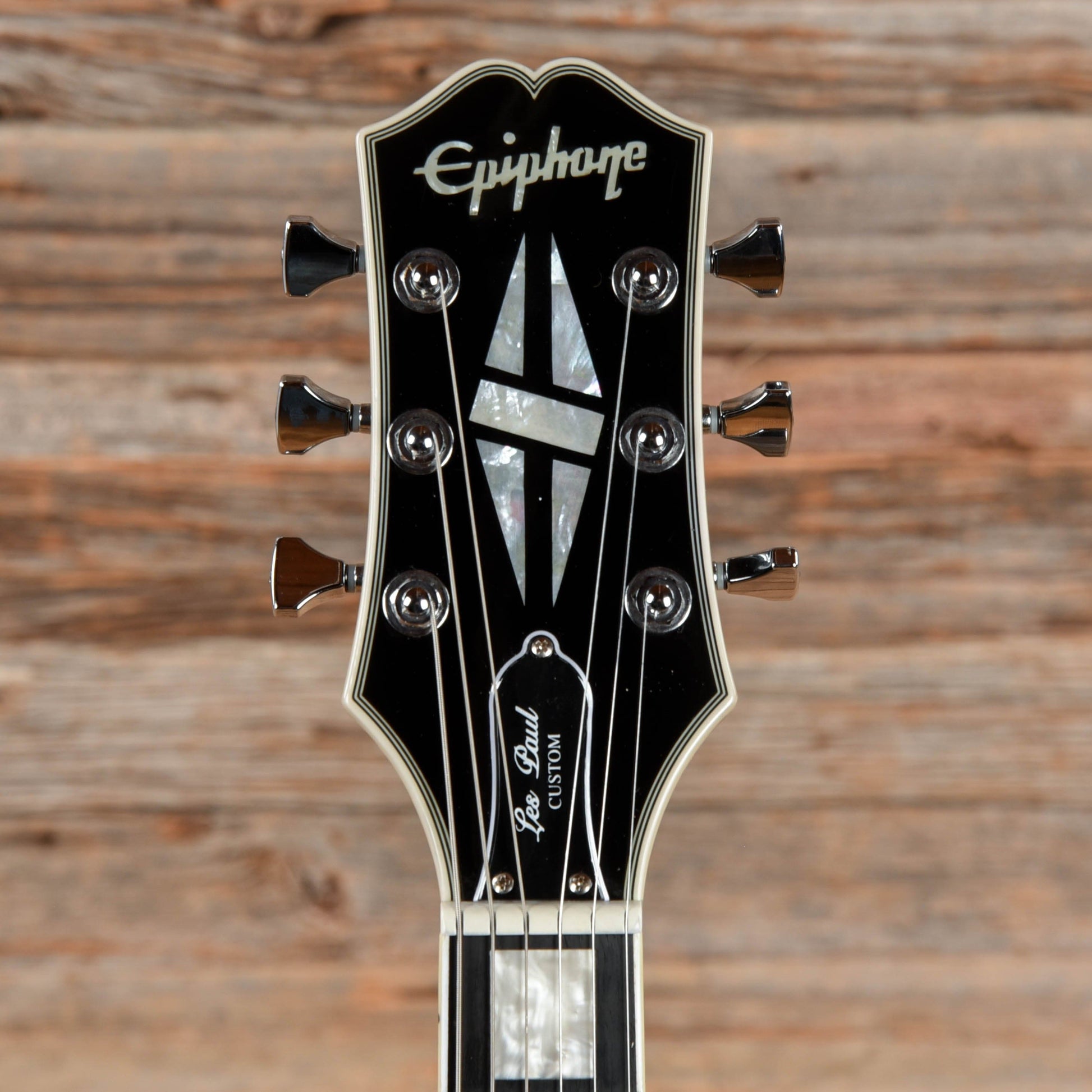 Epiphone Les Paul Custom Silver Burst 2020 Electric Guitars / Solid Body