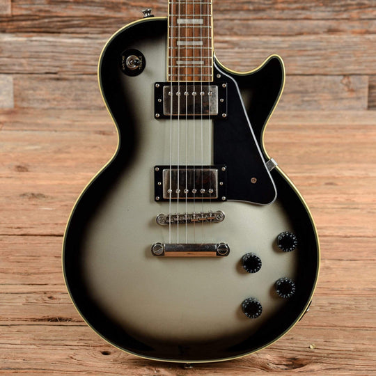 Epiphone Les Paul Custom Silverburst Electric Guitars / Solid Body