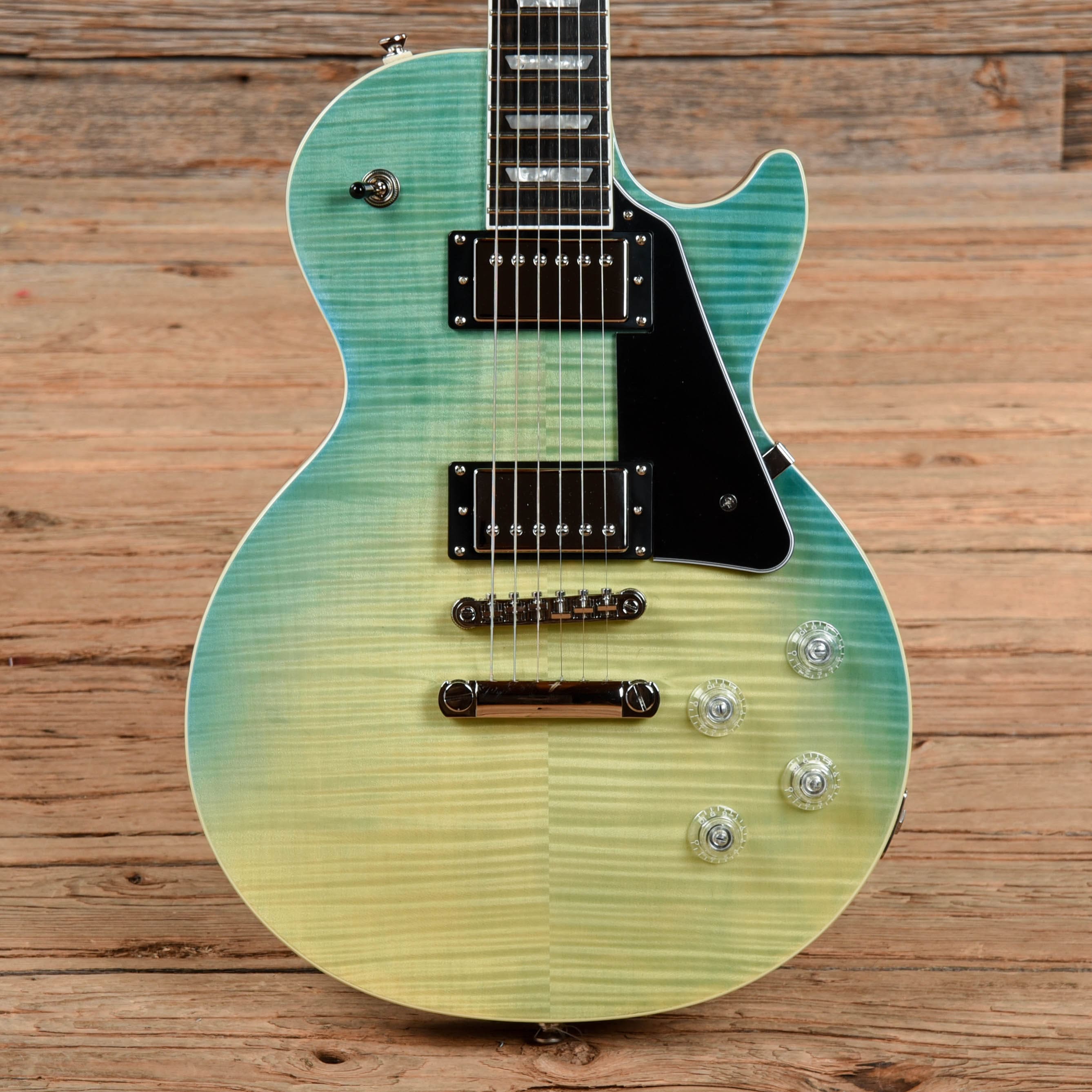 Epiphone Epiphone Les Paul Modern Figured Caribbean Blue Fade 2020 – Chicago ...