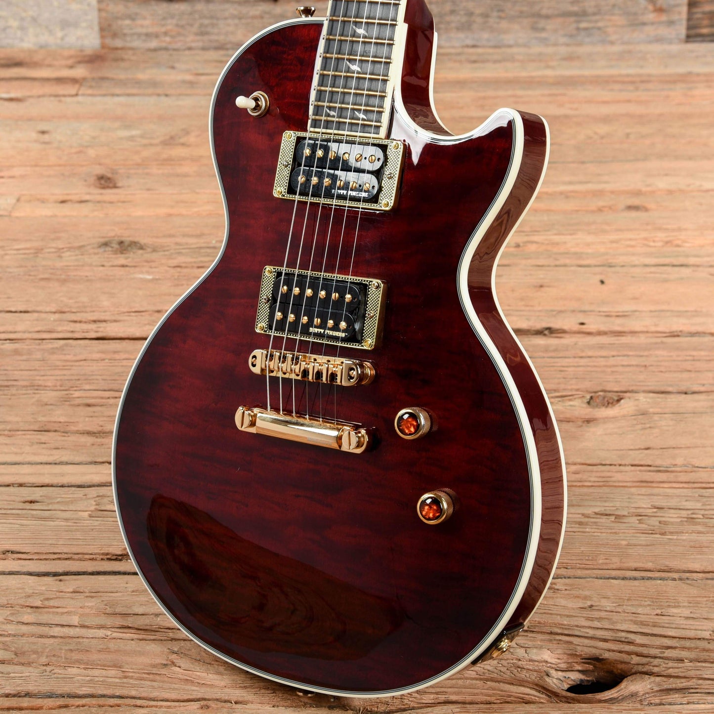 Epiphone Les Paul Prophecy Wine Red 2009 Electric Guitars / Solid Body