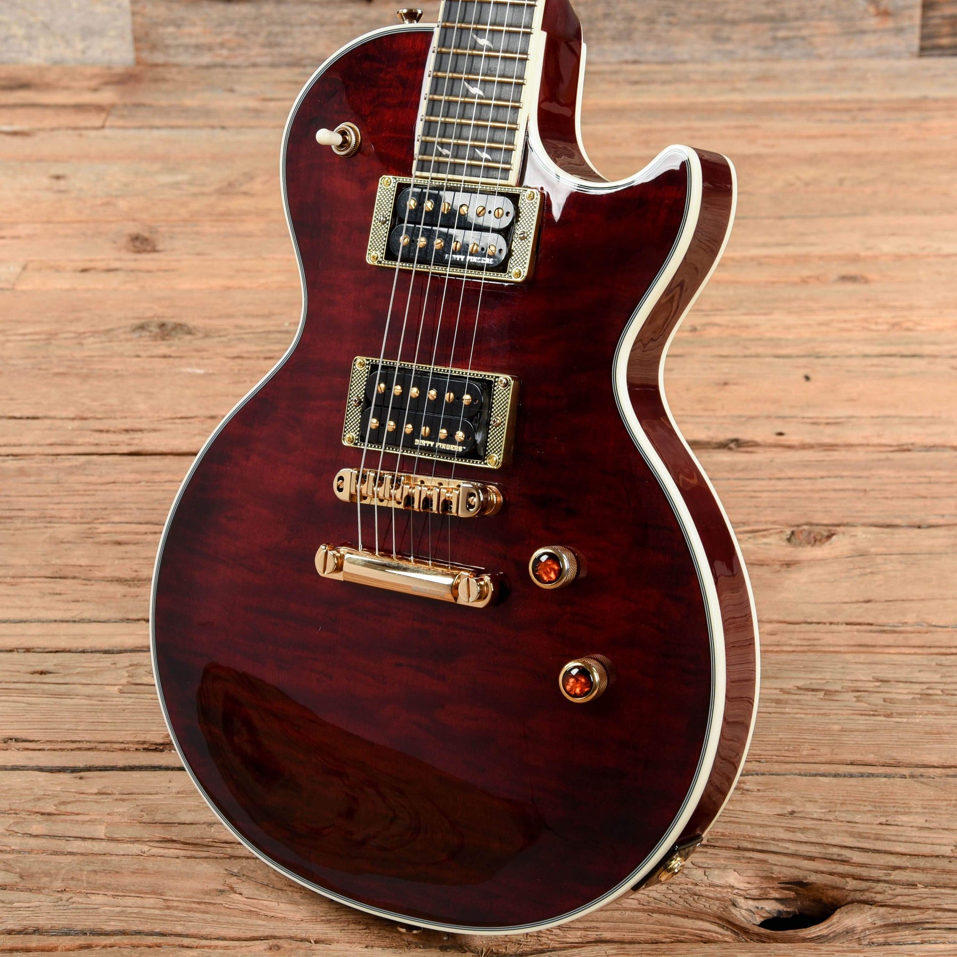 Epiphone Les Paul Prophecy Wine Red 2009 Electric Guitars / Solid Body