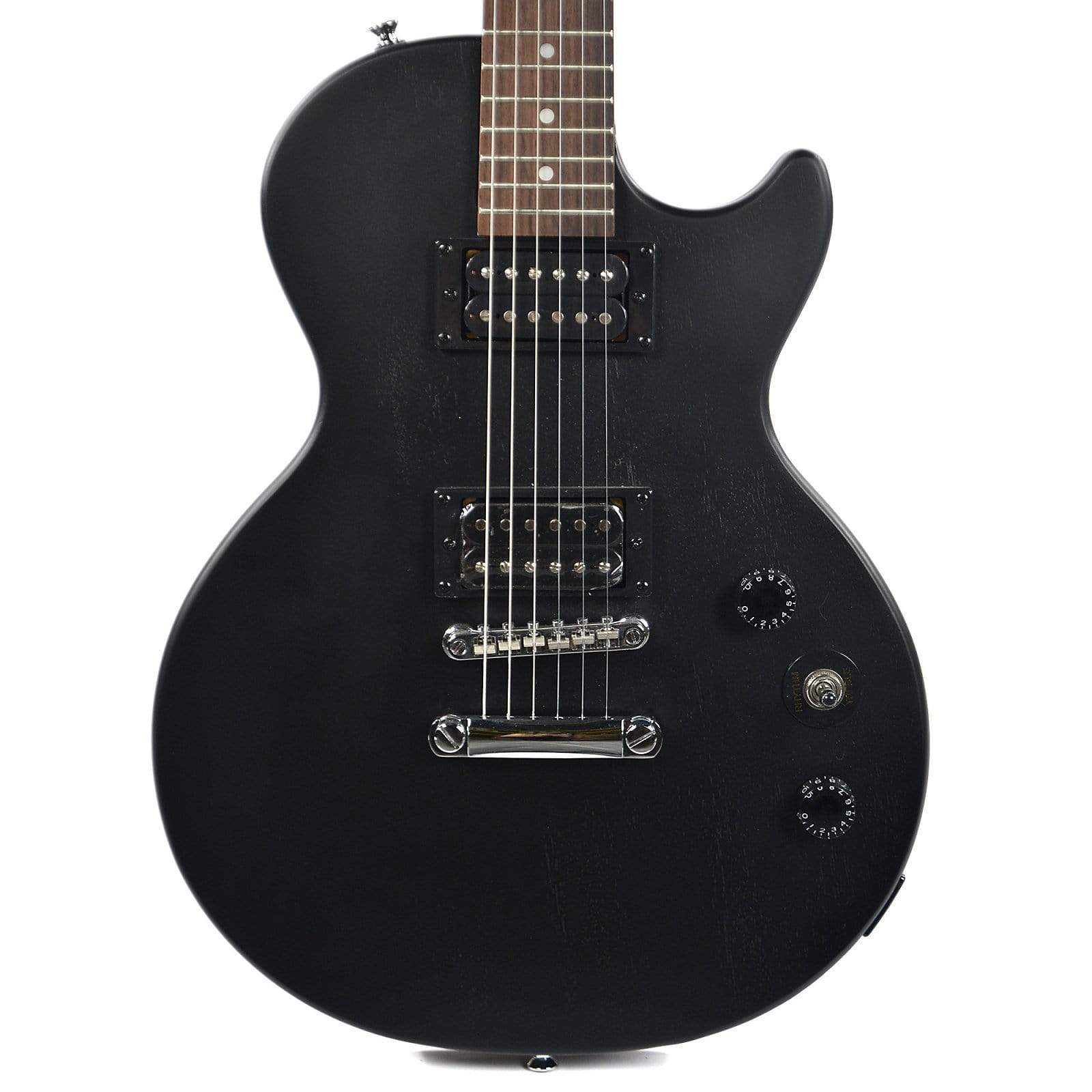 Epiphone Les Paul Special VE Ebony (Vintage Finish) CH Electric Guitars / Solid Body