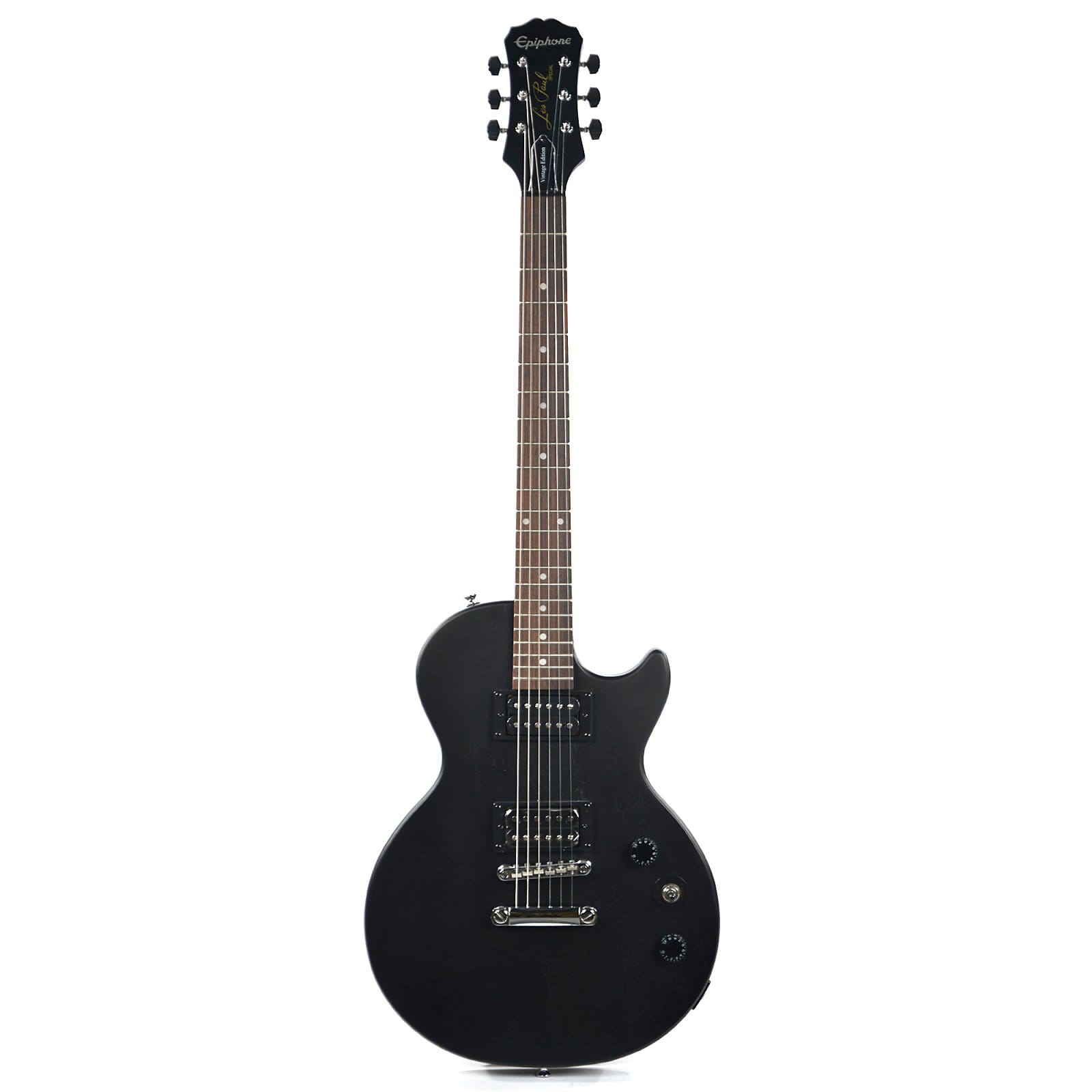 Epiphone Les Paul Special VE Ebony (Vintage Finish) CH Electric Guitars / Solid Body