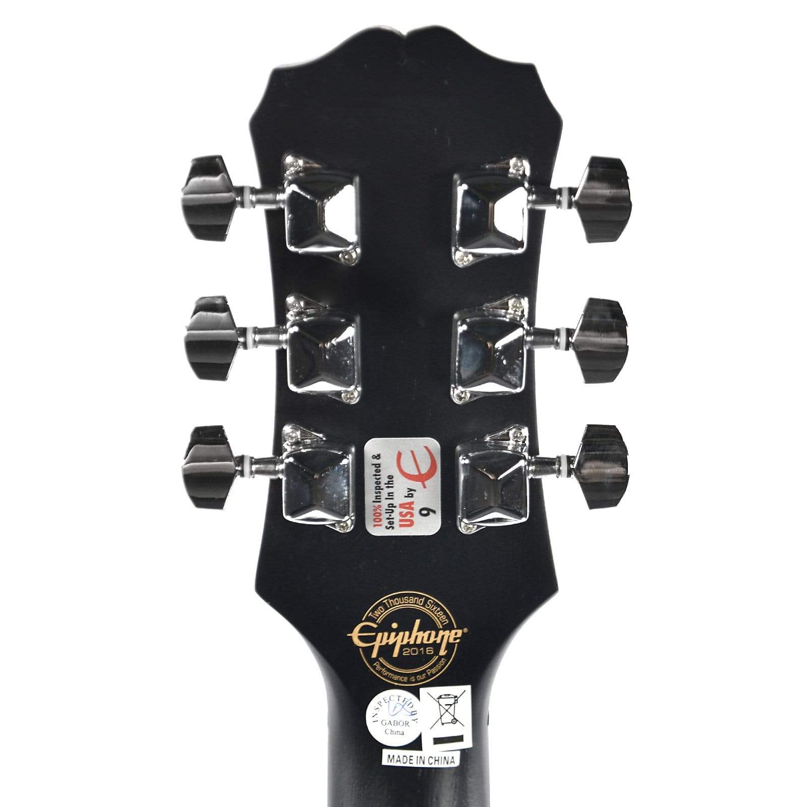 Epiphone Les Paul Special VE Ebony (Vintage Finish) CH Electric Guitars / Solid Body