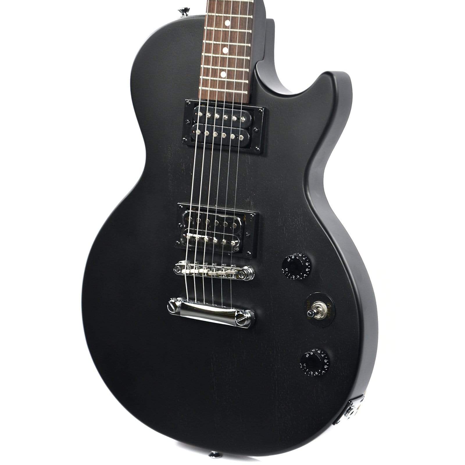 Epiphone Les Paul Special VE Ebony (Vintage Finish) CH Electric Guitars / Solid Body